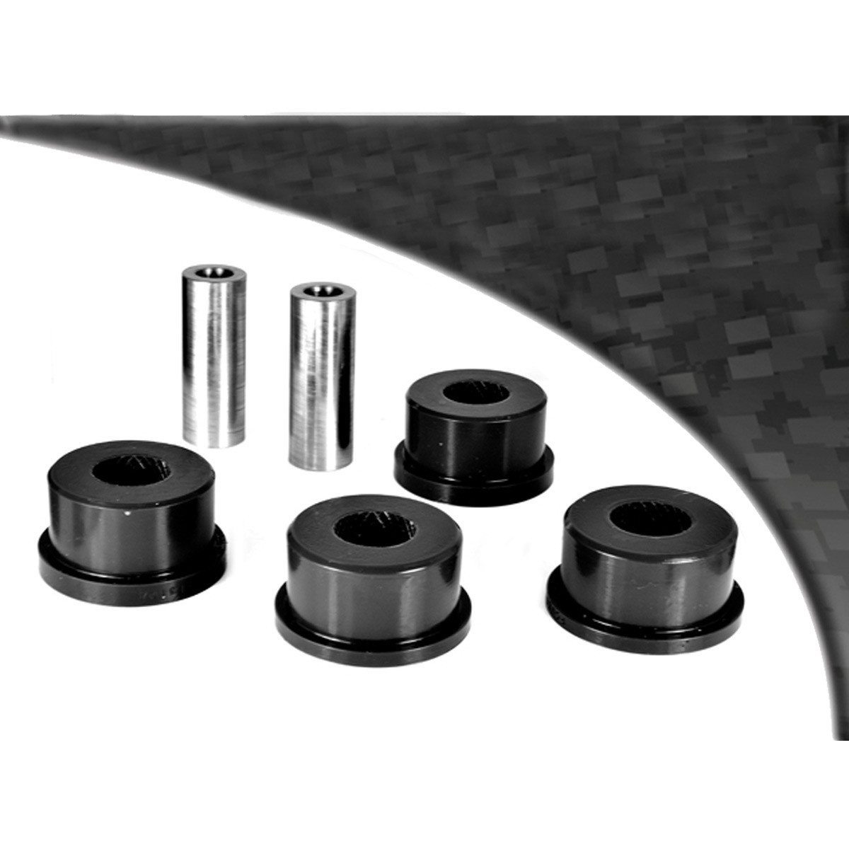 Silent-Bloc Powerflex Black Extérieur Bras Arrière Volkswagen T5 Transporter inclu 4Motion (2003-2015) - PF-R851310-2N - PFR85-1310BLK - 5055676527059