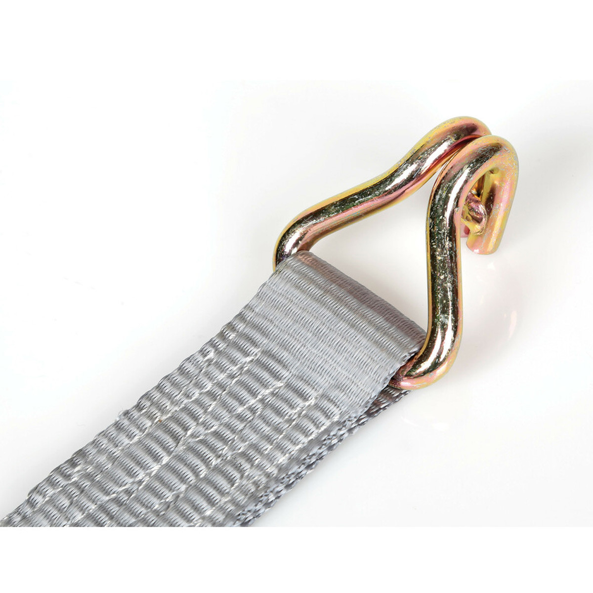 3-point tie-down strap with hook for wheel 5x250cm 3200Kg - AS-SAR-001 - 60144 GRIS - 8000692601440
