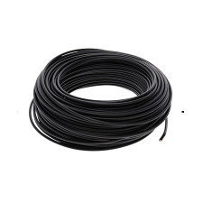 Cable / Electric Line 1mm² - 50m Black
