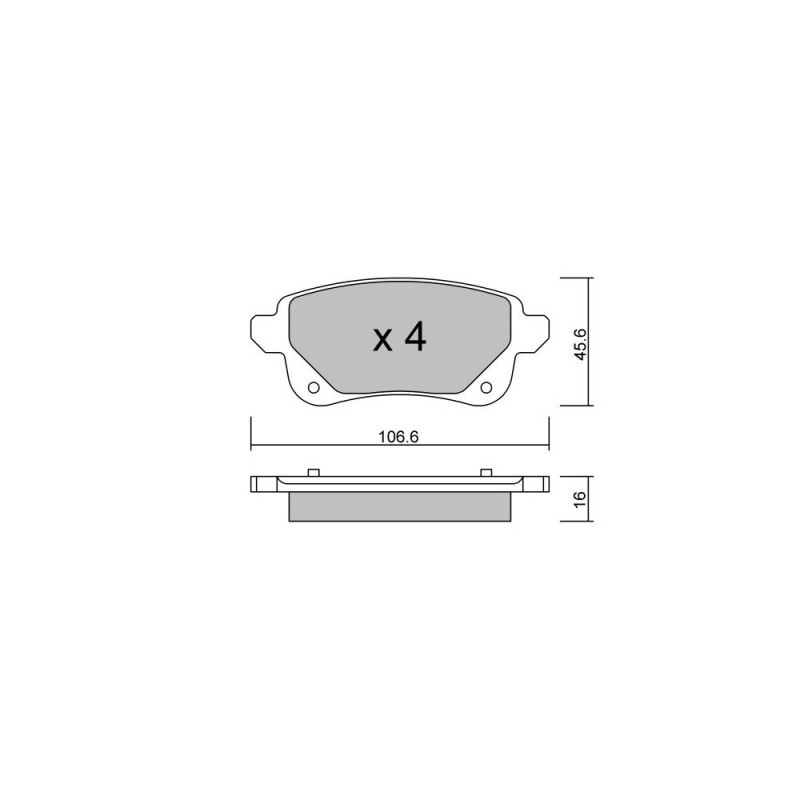 GT2i Club remblokken achter voor RENAULT Espace V (JR_) 1.8 RS TCe 280 (B9M6) 279pk 2015-02-01-2023-03-01 - GT-PC11120 - 3666618580685