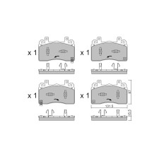Plaquettes de frein GT2i Club Avant pour ALFA ROMEO Tonale (965_) 2.0 268cv 2022-03-01-