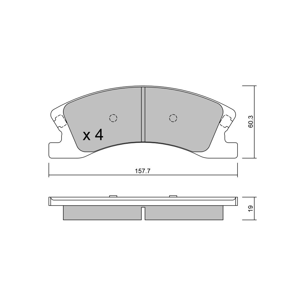 Plaquettes de frein GT2i Club Avant pour JEEP Grand Cherokee II (WJ, WG) 4.7 V8 4x4 259cv 1998-09-01-2005-09-01 - GT-PC6420 - 3666618587431