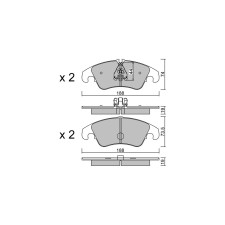 GT2i Club Avant remblokken voor AUDI A5 I (8T3) S5 quattro 354pk 2007-06-01-2017-01-01 - GT-PC7910 - 3666618588674