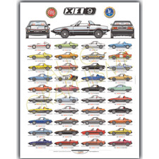 Poster Fiat bertone Alle X1-9 - AG-PFI01 - PFI01 - 36617681496910