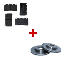 Remblokken voor Mitsubishi Lancer Evo 5 / 6 / 7 / 8
