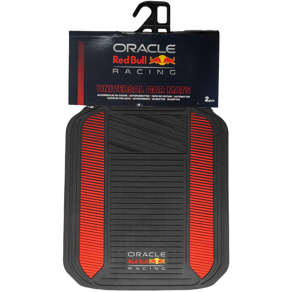 Set van 2 zwart/rode PVC vloermatten ORACLE RED BULL RACING - LI-12715 - 12715 - 8000866127158