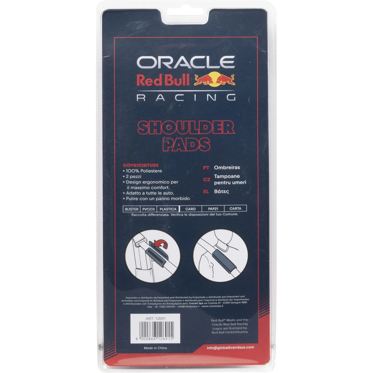 2 ORACLE RED BULL RACING riembeschermers - LI-12691 - 12691 - 8000866126915