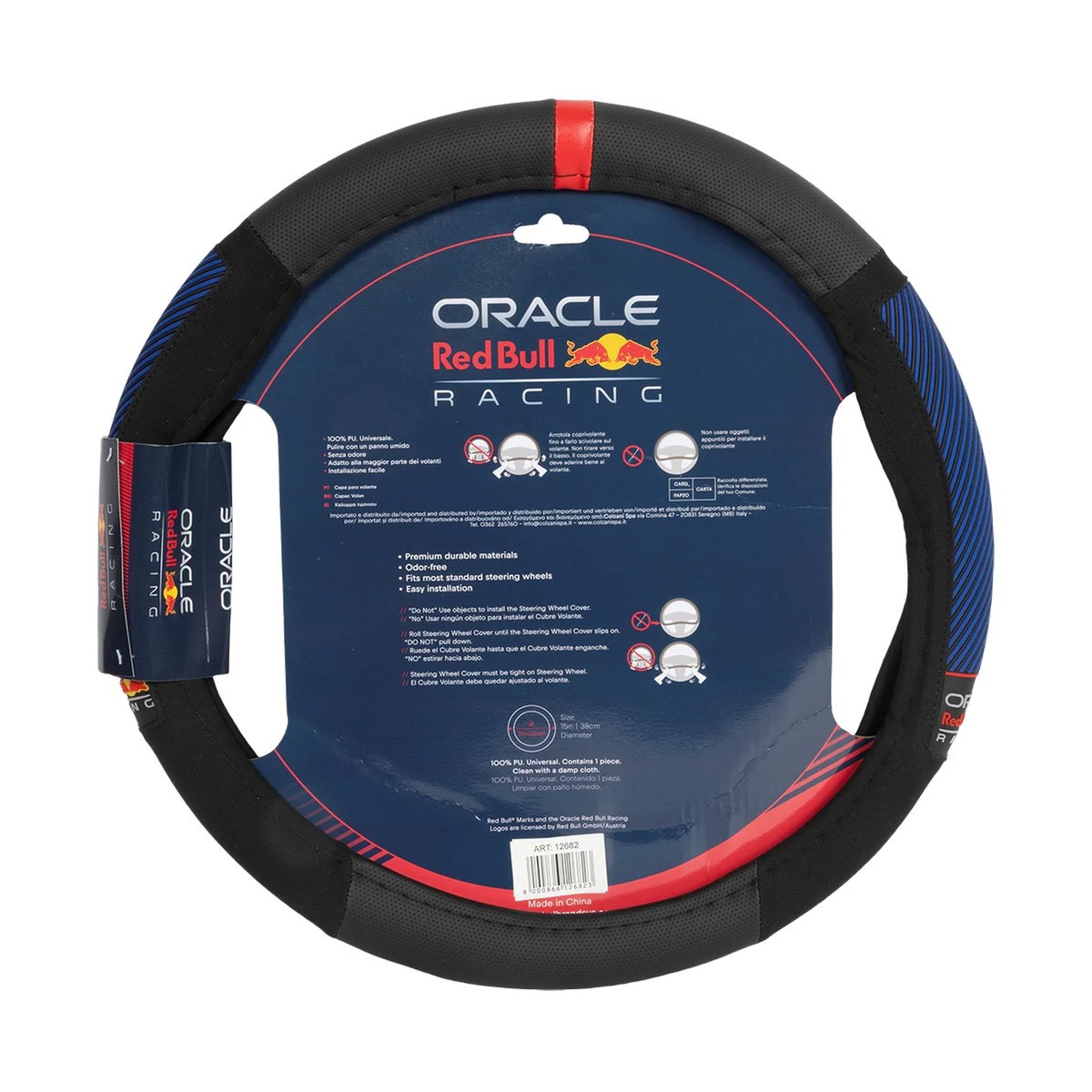 Couvre volant SPARCO noir Ø38cm - LI-12682 - 12682 - 8000866126823