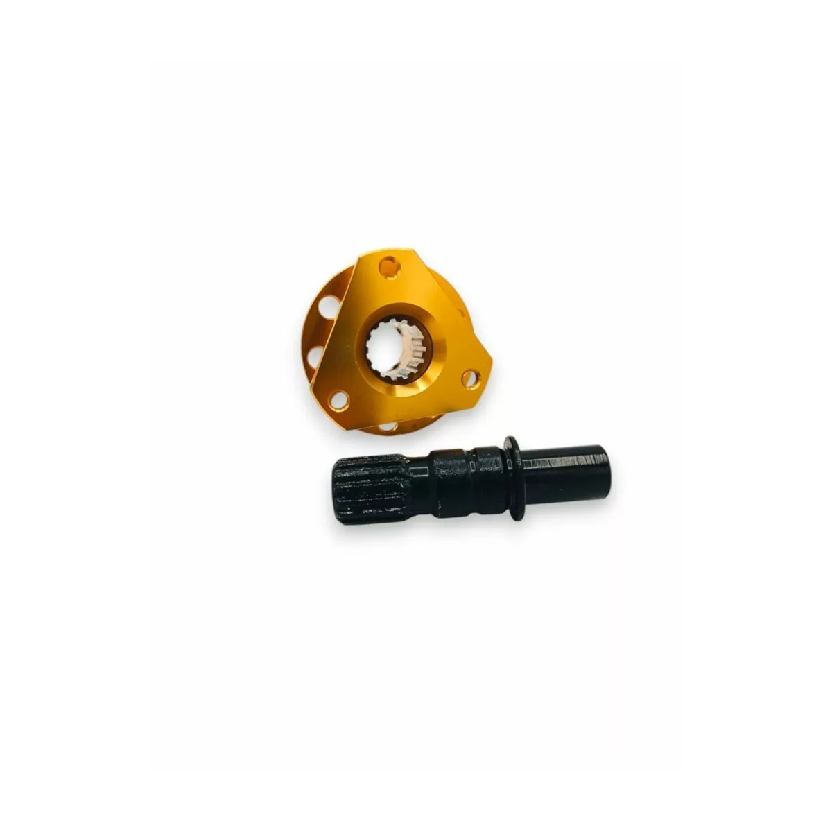Stuurnaaf met snelsluiting OBP 3-gaats spline - OBP-QRSW-6 - OBP-QRSW-6 - 3666618594644