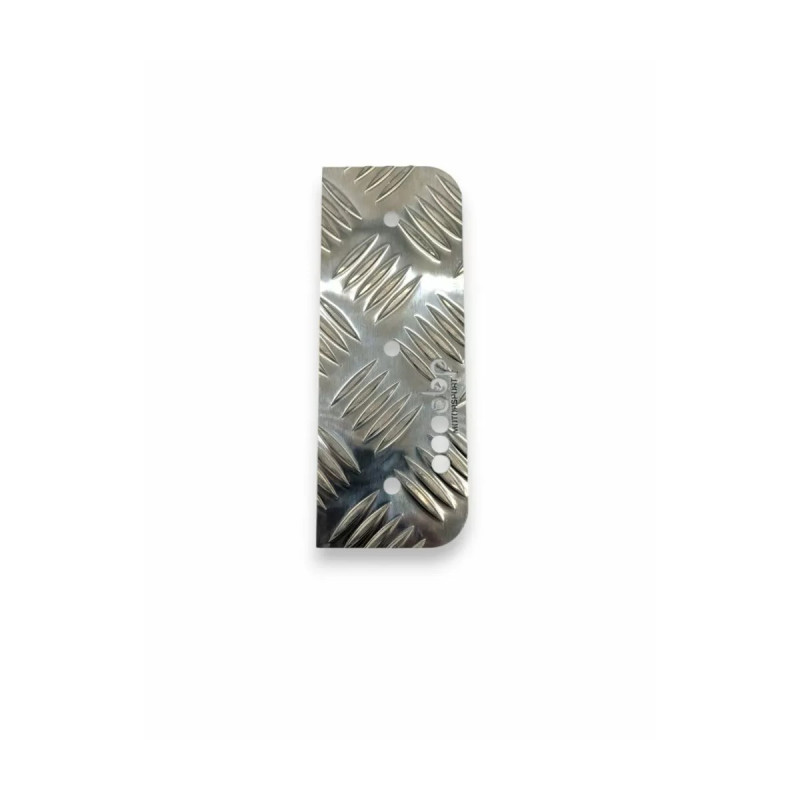 Poggiapiedi pilota OBP in alluminio (200x75 mm) - OBP-A045.SI - OBPA045