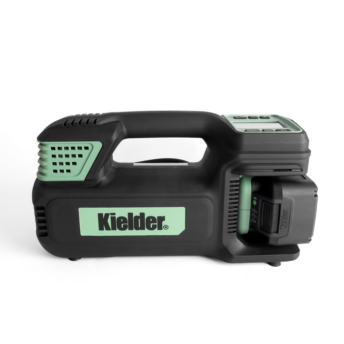 KIELDER 18V professional tyre inflator + charger + 1 x 5.0Ah battery - KWT-018-01 - KWT-018-01EU - 5060441197085