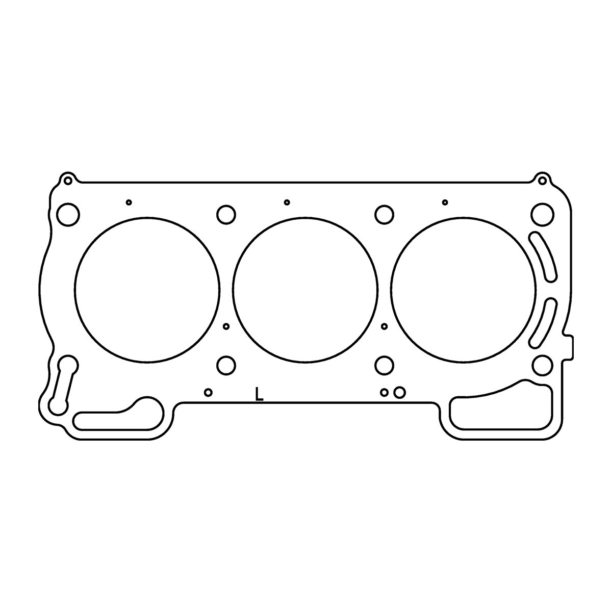 COMETIC - Joint de culasse MLS pour SUBARU EZ30 FLAT 6 3.0L alésage 90mm - COM-C5861.0,76 - C5861-030