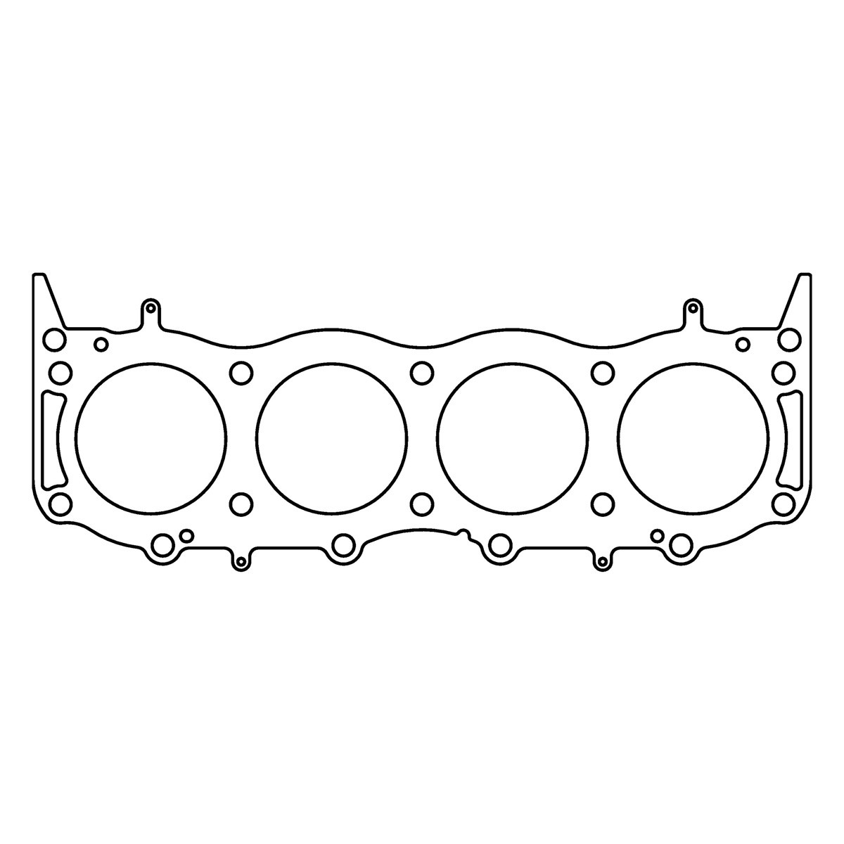 COMETIC - MLS cilinderkoppakking voor ROVER V8 89mm boring - COM-C4367.1,02 - C4367-040