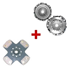 Pack Embrayage Mécanisme + Disque Métal Fritté Rigide Citroën Saxo / Peugeot 106 moteur TU5JP4