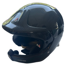 Casque WRC DES Carbone Hans Rally SA15 XL avec défaut