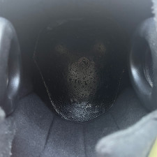 Casque WRC DES Carbone Hans Rally SA15 XL avec défaut