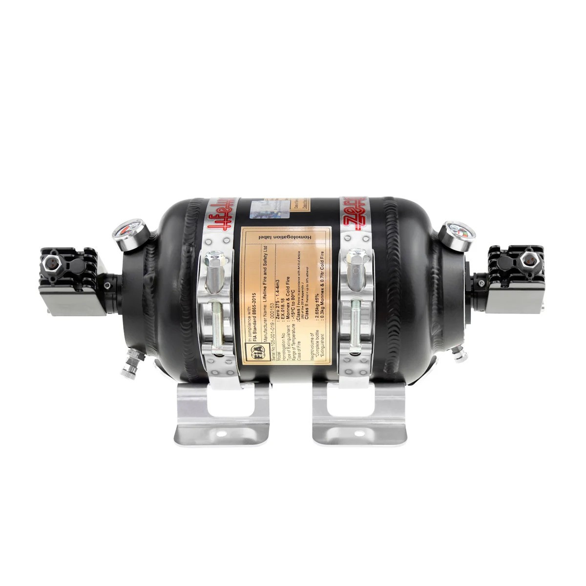 LIFELINE Zero 275L fire extinguisher FIA EX.033.23 CLASS V-E75 & E85 - LIF-105-001-028 - 105-001-028 - 3666618602516