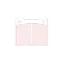 CL Brakes (Carbone Lorraine) RC8 rear brake pads Peugeot 208 R2