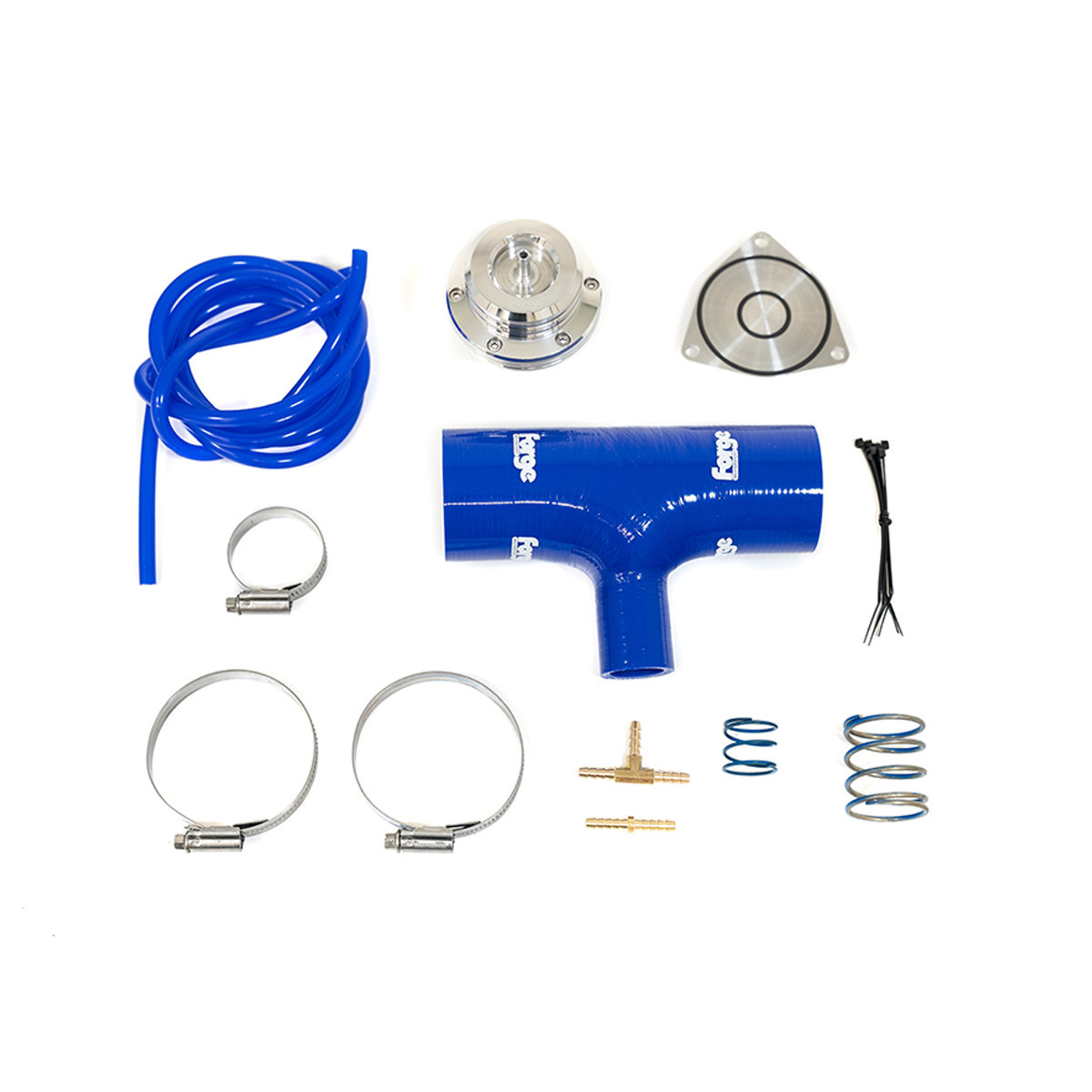 Supapă turbo/blow-off + kit de montaj Forge pentru Renault Megane RS 2.0 16S Turbo 225 CV, albastru - FO-FMFK054-B - FMFK054-BLU - 3661768308882