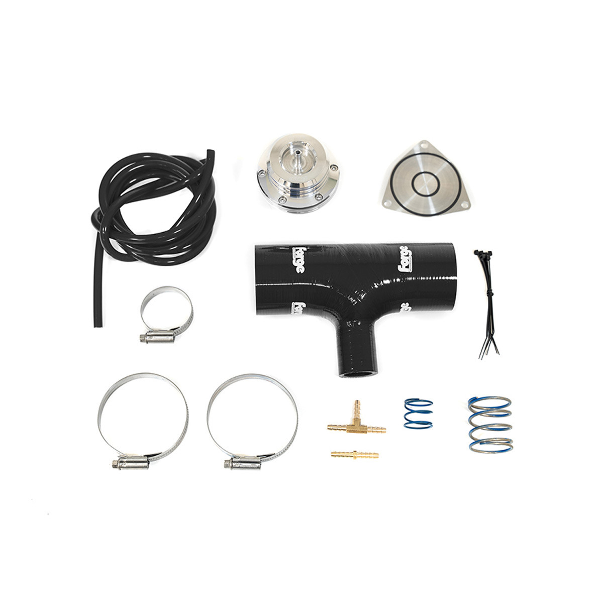 Turbo / Dump Valve + Kit Montage Forge Renault Megane RS2.0 16STurbo 225 CV Noir - FO-FMFK054-N - FMFK054-BLA - 3661768122723