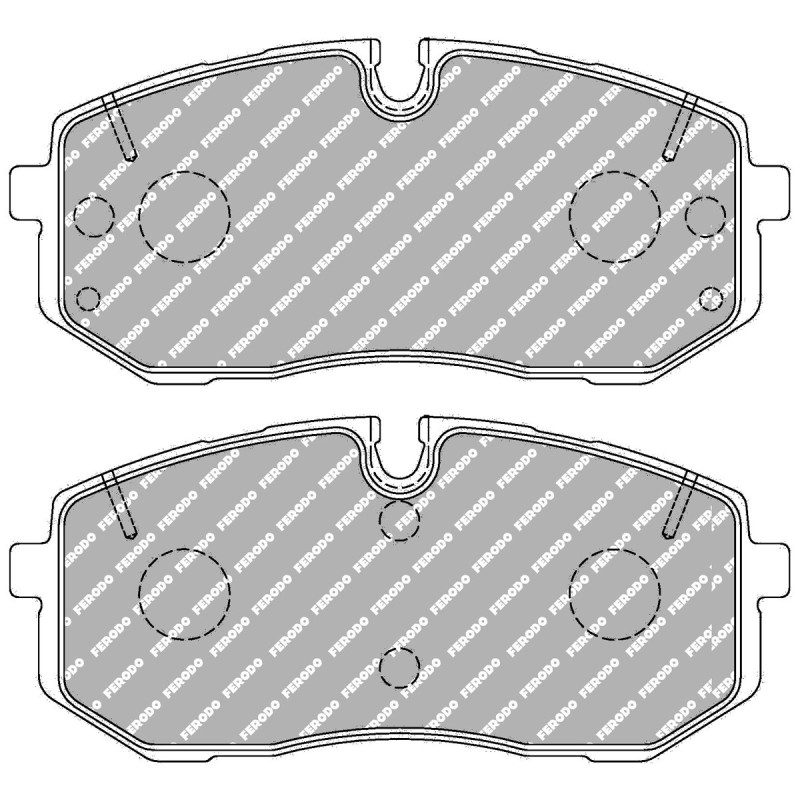 Ferodo DS2500 remblokken voor Hyundai I20 III (BC3, BI3) 1.6 TGDI N - F-CP5508H - FCP5508H - 3666618503189