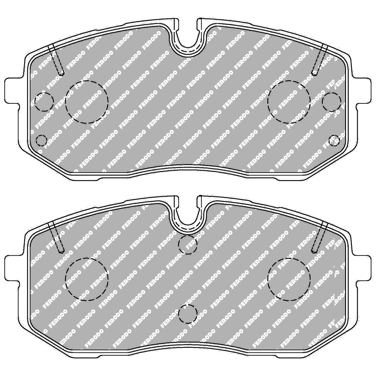 Plăcuțe de frână față Ferodo DS2500 pentru Hyundai I20 III (BC3, BI3) 1.6 TGDI N - F-CP5508H - FCP5508H - 3666618503189