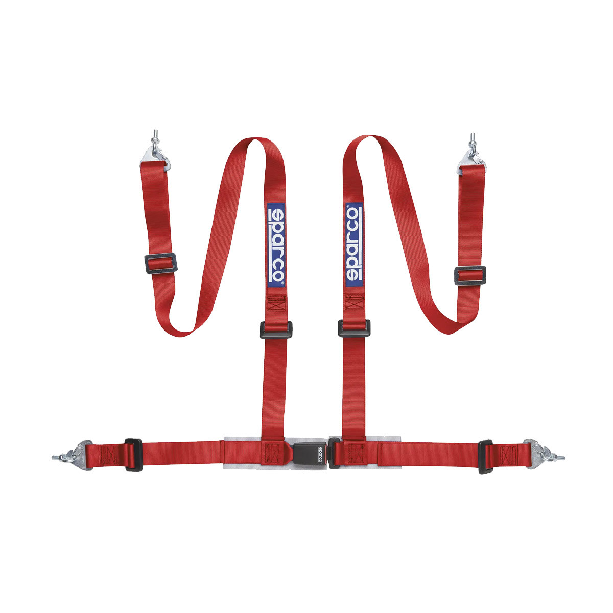 Sparco Club H-4M 4pts ECE Harnas - 04604BM1.N - 04604BM1NR