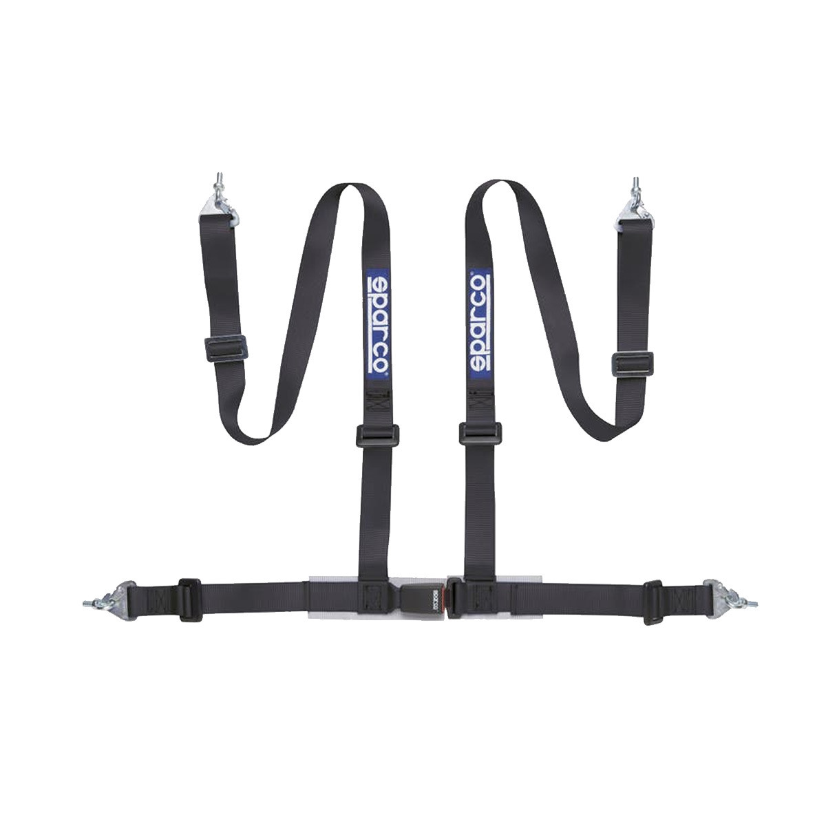 Sparco Club H-4M 4-point ECE Harness - 04604BM1.N - 04604BM1NR