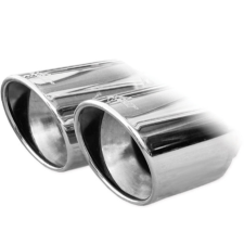 Terminal without silencer, 2X70 X-RACE outlet for AUDI A1 GB 40TFSI 2.0T (207HP) SPORTBACK 2023