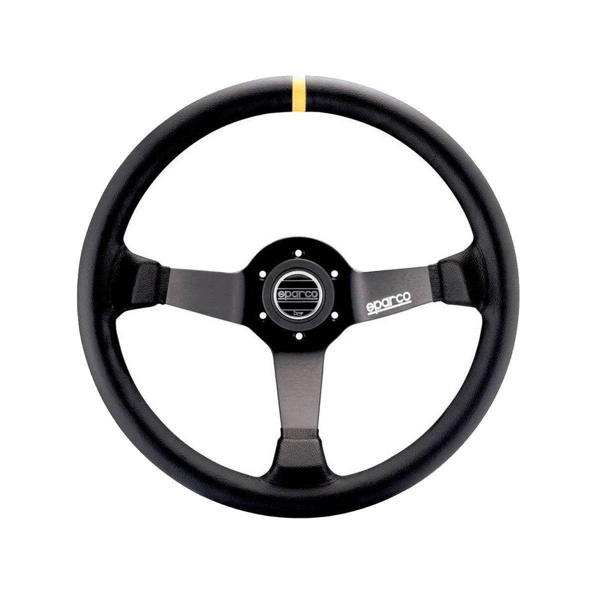 Volant Sparco R325 Peau Retournée Noir - 015R325CSN - 015R325CSN - 8033280067472