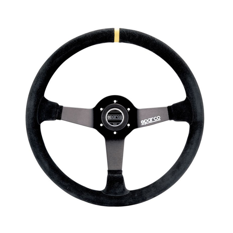 Sparco R368 Stuur omgedraaid zwart - 015R368MSN - 015R368MSN - 8033280067533