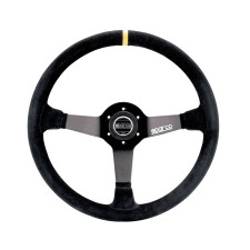 Volant Sparco R368 Peau Retournée Noir