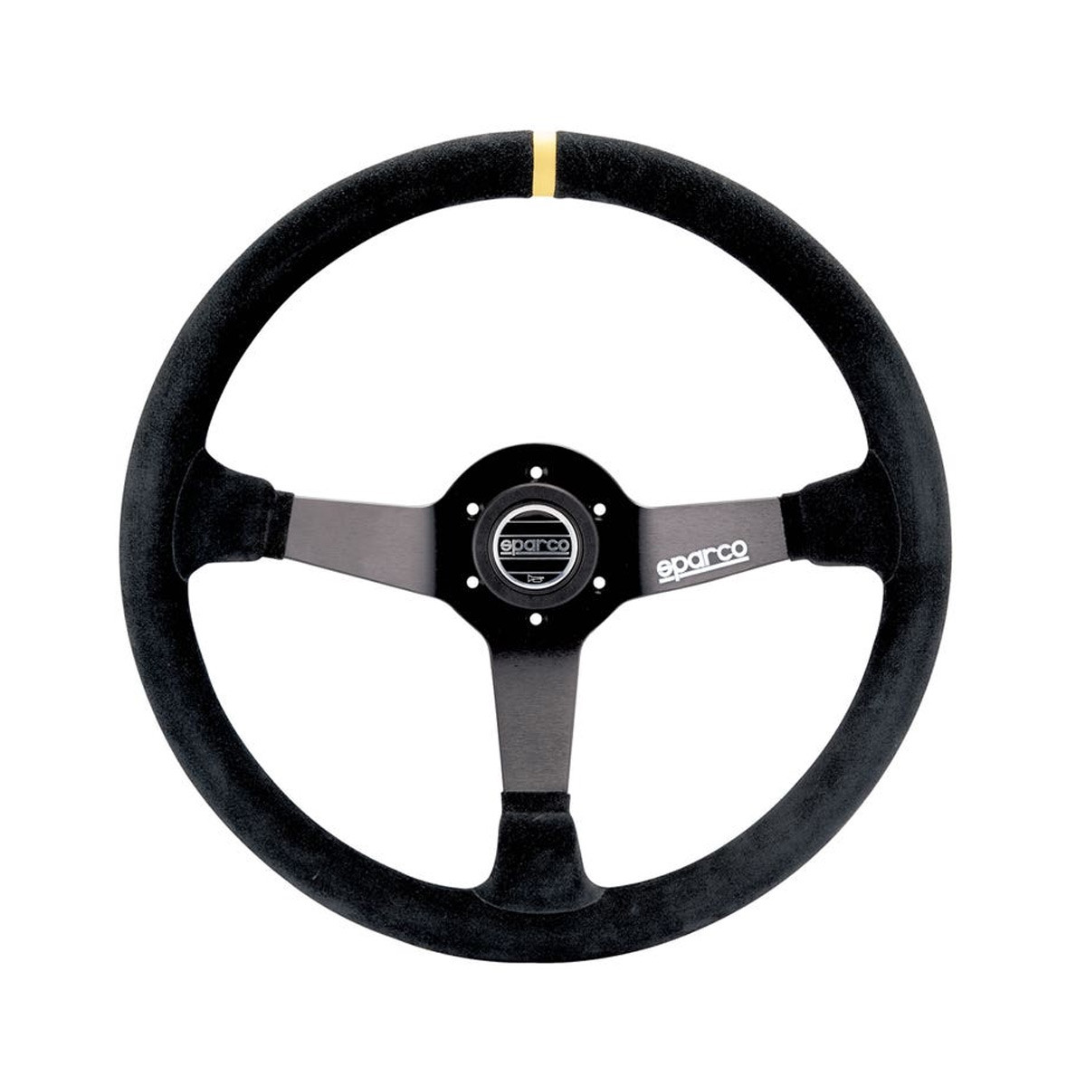 Sparco R368 Stuur omgedraaid zwart - 015R368MSN - 015R368MSN - 8033280067533