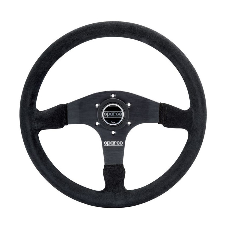 Sparco R375 Stuur, gedraaid, zwart - 015R375PSN - 015R375PSN - 8033280067564