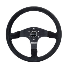 Volante Sparco R375 Pelle Scamosciata Nero
