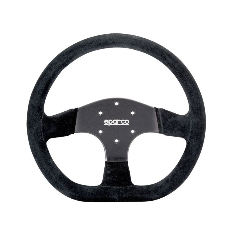 Sparco R353 Stuur Zwart gedraaid leder - 015R353PSN - 015R353PSN - 8033280067526