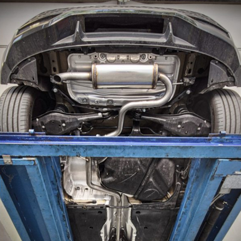 Țeavă centrală fără tobă tubulară AUDI A3 (tip GY) 35 TFSI Mild Hybrid 1.5 (150 cv) 2024 - IC-TCA307 - TCA3.07 - 3666618603773