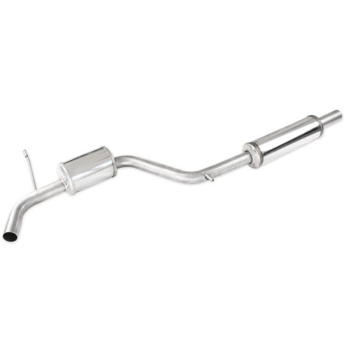 Middenpijp met dubbele demper voor AUDI A3 (GY) 35TFSI Mild Hybrid 1.5 (150pk) 2024 - IC-TCSA3207 - TCSA3.2.07 - 3666618603797