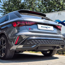 Silenziatore posteriore Inoxcar per Audi A3 (GY) 35TFSI Mild Hybrid 1.5 (150cv) 2024