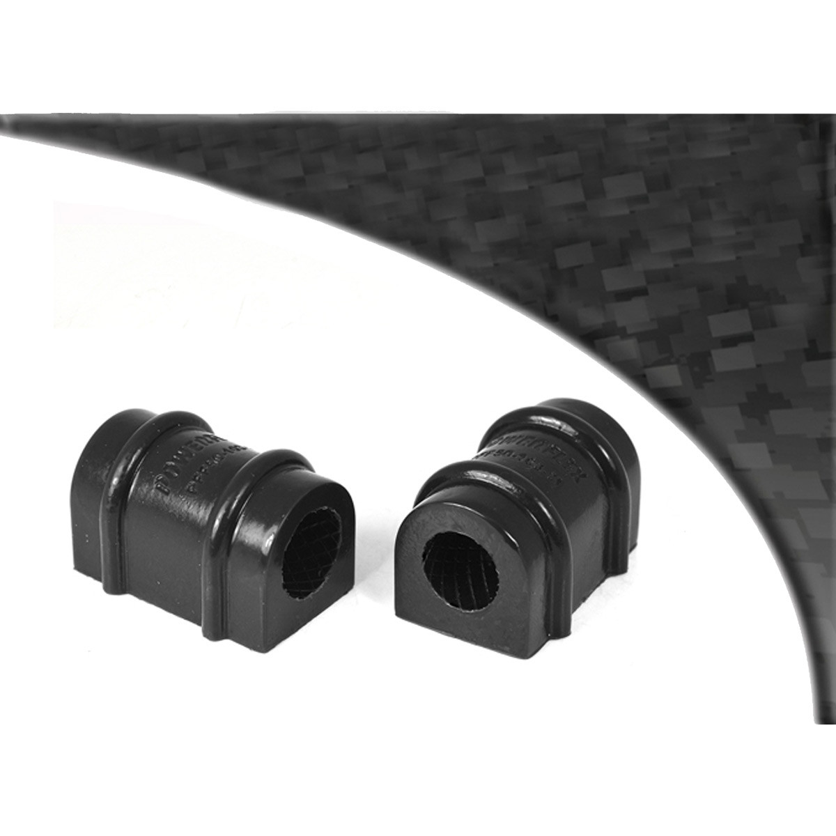Silentbloc Powerflex Black pentru bară antiruliu de 21 mm, Citroën AX (2 bucăți) - PF-F50-103-21-2N - PFF50-103-21BLK - 5055676531483