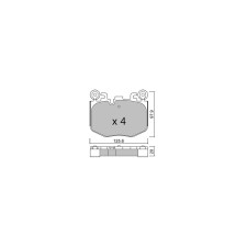 GT2i club Avant remblokken voor BMW 750e X-Drive Plug-In Hybrid (2022- ) - GT-PC13840 - 3666618604305