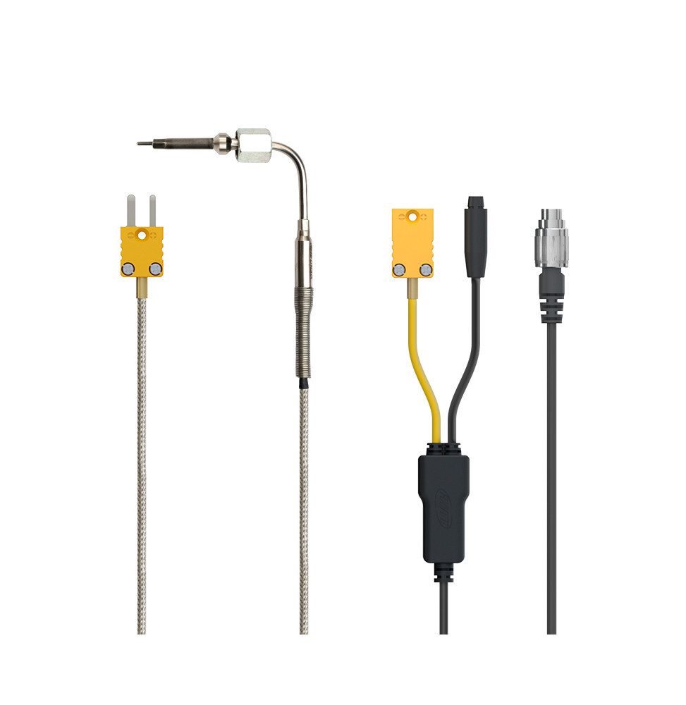 Cronometru gps Mychron 6 2T AIM (senzor de temperatură cu conector pentru 1 termocuplu) - AIM-MY62T-1TC.T12 - MY62T-EGT-T12