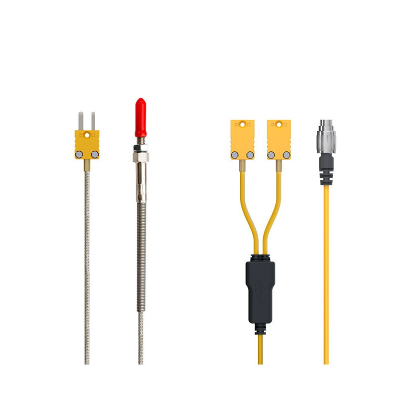 Mychron 6 2T global positioning system stopwatch AIM (temperature pick-up with 2 thermocouple connectors) - AIM-MY62T-2TC.G5 - MY62T-TC-EGT - 5056421120785