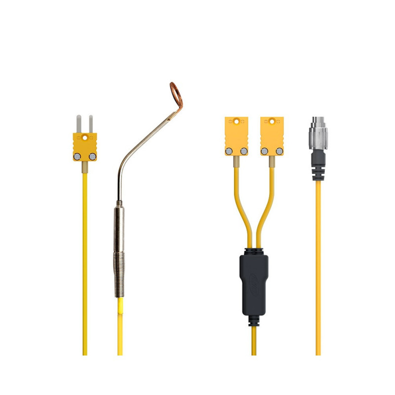 Mychron 6 2T GPS-stopwatch AIM (temperatuursensor met 2 thermokoppelaansluitingen) - AIM-MY62T-2TC.G5 - MY62T-TC-EGT - 5056421120785