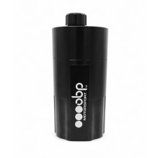 OBP 0.6L oil catch tank 2x AN8 female inlets + breather