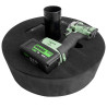 Kielder® spare wheel impact wrench with socket holder