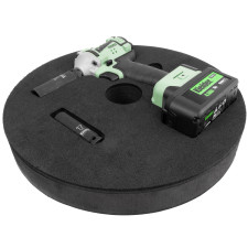 Kielder® spare wheel impact wrench with socket holder