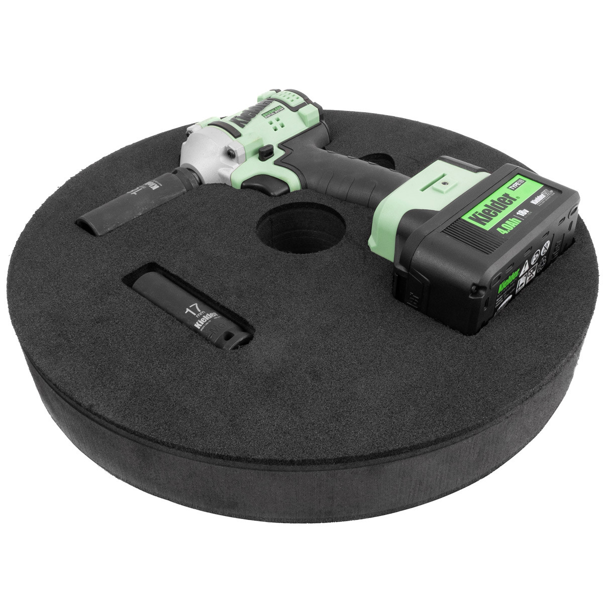 Kielder® spare wheel impact wrench with socket holder - KWT-017-15 - KWT-017-15