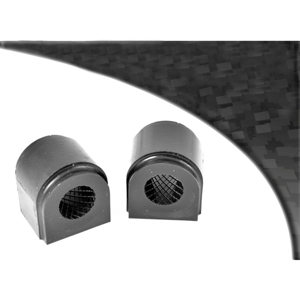 Powerflex Black Series front anti-roll bar bush 21.7mm Audi A3 Quattro Mk2 8P (2 parts) - PF-F85503217-2N - PFF85-503-21.7BLK - 5055676565839