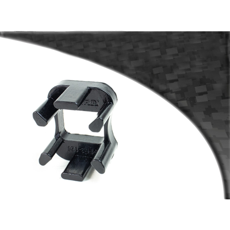 Silent bloc Powerflex Black Series versnellingsbaksteun Audi 80, 90 Quattro inclusief Avant (1983-1992) - PF-R3126N - PFR3-126BLK - 5055676565822